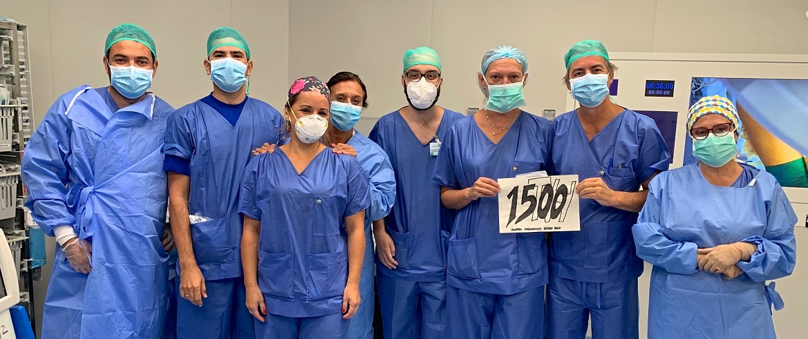 Profesionales del Hospital Virgen del Rocío realizan 1500 trasplantes hepáticos en los últimos 30 años